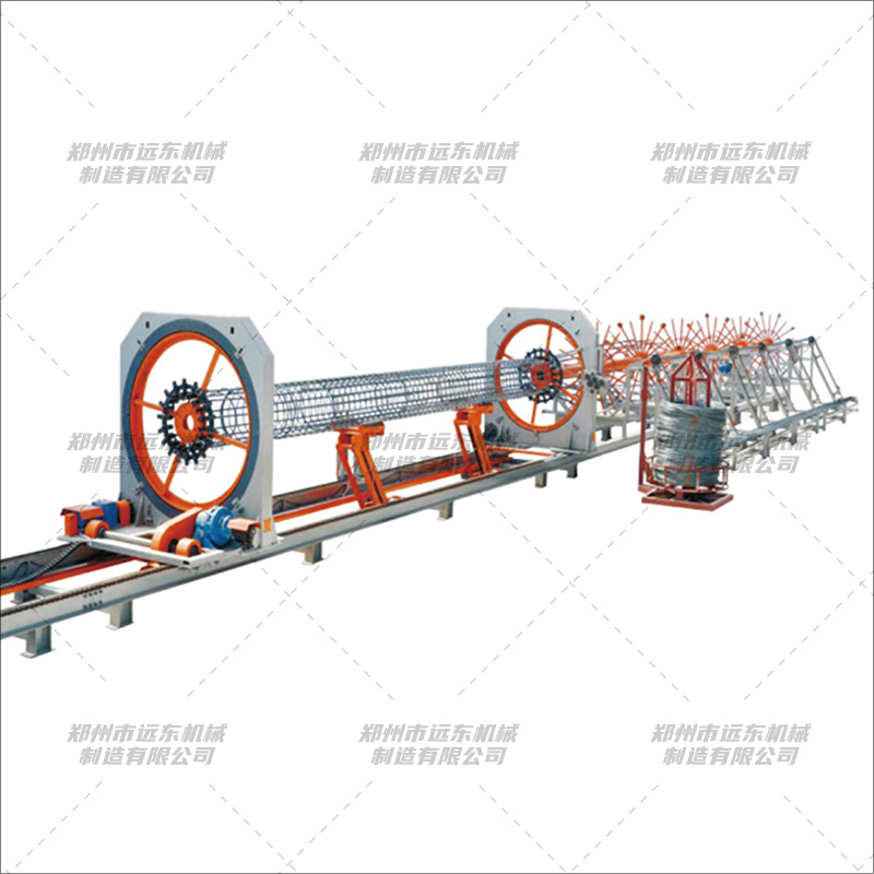 RG-1250-2500型钢筋笼滚焊机(图1) RG-1250-2500型钢筋笼滚焊机(图1)