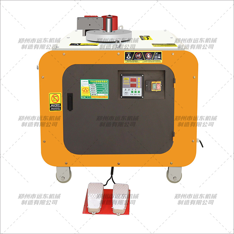 GF36型数控固特钢筋弯箍机(图1) GF36型数控固特钢筋弯箍机(图1)