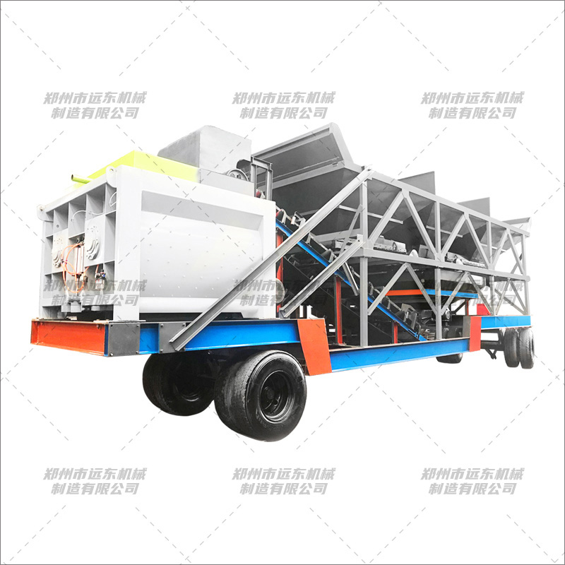 移动强制搅拌站(图2) 移动强制搅拌站(图2)