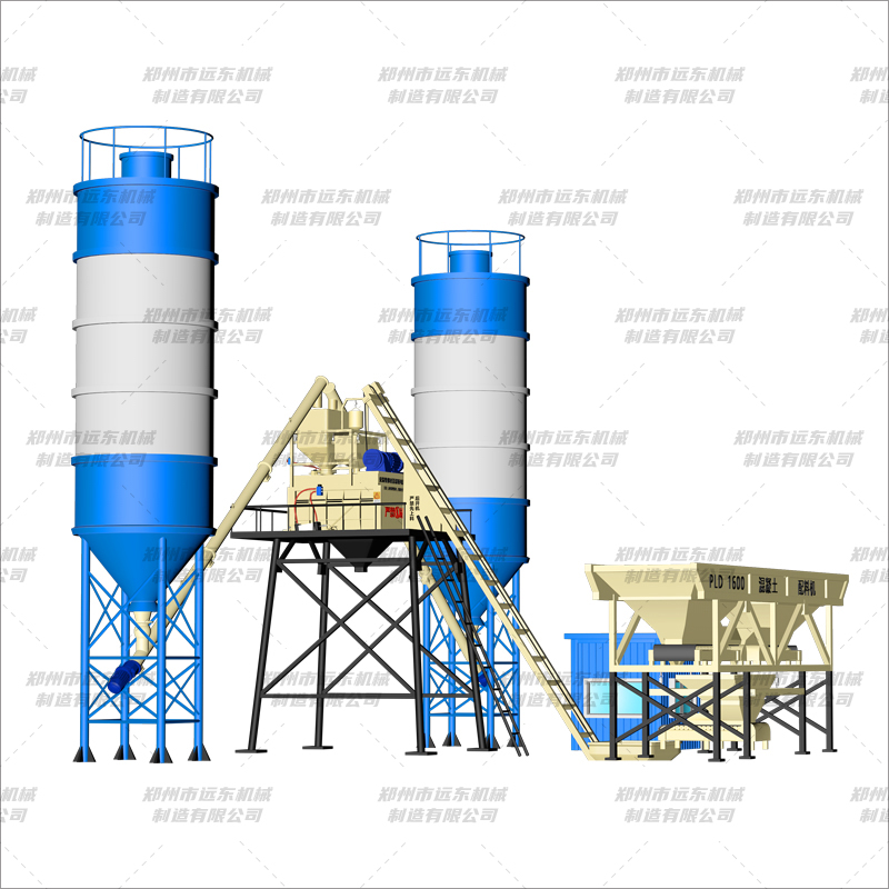 HZS50(1000+2仓)混凝土搅拌站(图4) HZS50(1000+2仓)混凝土搅拌站(图4)