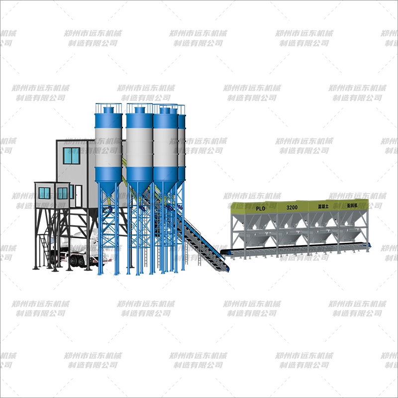 HZS120站(2000+4仓)(图2) HZS120站(2000+4仓)(图2)